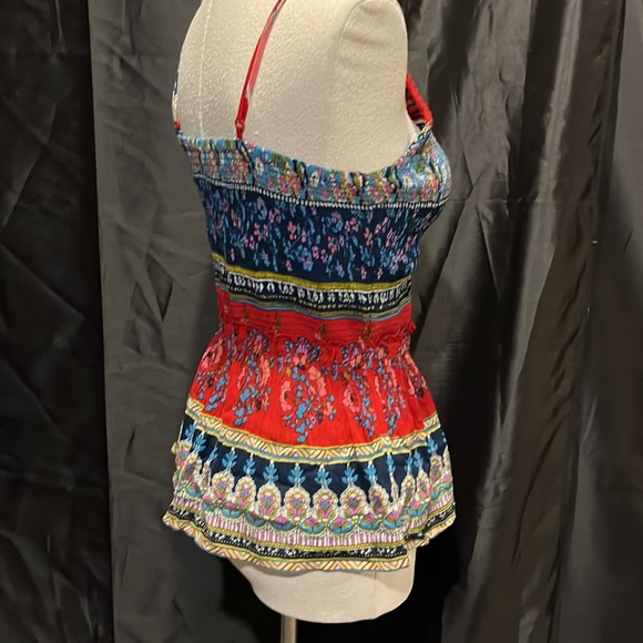 Vibrant colored women’s spaghetti strap top - Picture 3 of 4